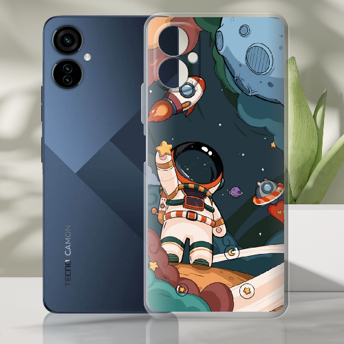 Чехол BoxFace Tecno Camon 19 Neo Space Mission