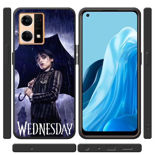 Чехол BoxFace OPPO Reno 7 4G Wednesday Addams