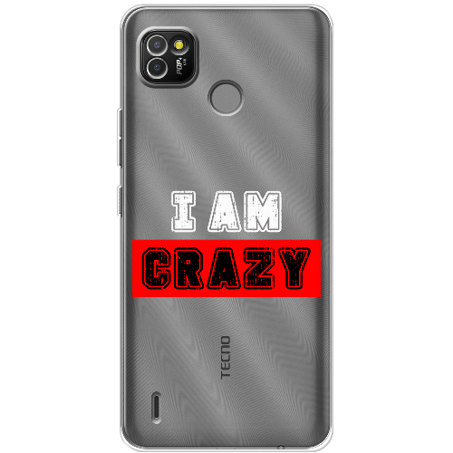 Чехол BoxFace Tecno Pop 4 LTE I'm Crazy