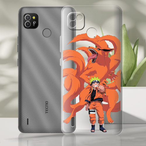 Чехол BoxFace Tecno Pop 4 LTE Naruto and Kurama