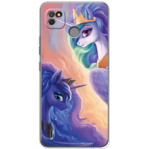 Чехол BoxFace Tecno Pop 4 LTE My Little Pony Rarity Princess Luna