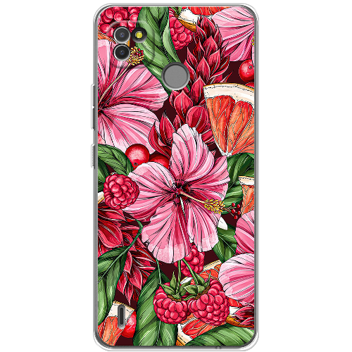 Чехол BoxFace Tecno Pop 4 LTE Tropical Flowers