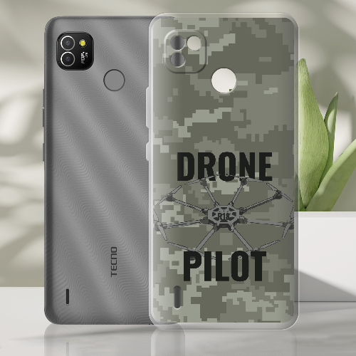 Чехол BoxFace Tecno Pop 4 LTE Drone Pilot