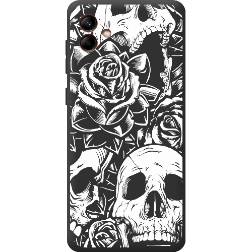 Чехол BoxFace Samsung Galaxy A04e (A042) Skull and Roses