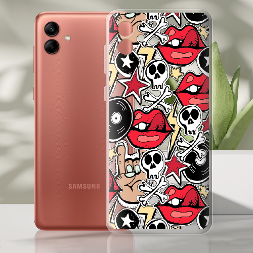 Чехол BoxFace Samsung Galaxy A04e (A042) Rock Graffiti