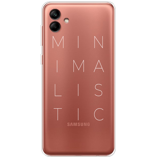 Чехол BoxFace Samsung Galaxy A04e (A042) Minimalistic