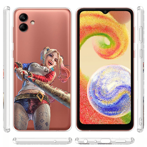 Чехол BoxFace Samsung Galaxy A04e (A042) Happy Harley Quinn