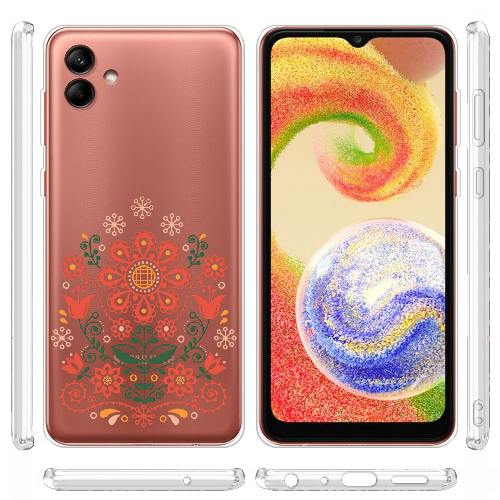 Чехол BoxFace Samsung Galaxy A04e (A042) Ukrainian Ornament