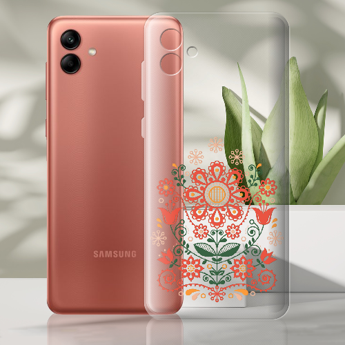 Чехол BoxFace Samsung Galaxy A04e (A042) Ukrainian Ornament