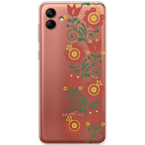 Чехол BoxFace Samsung Galaxy A04e (A042) Ethno Flower