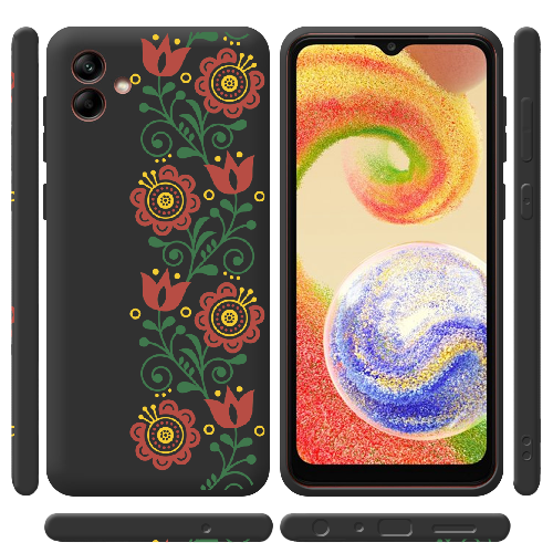 Чехол BoxFace Samsung Galaxy A04e (A042) Ethno Flower