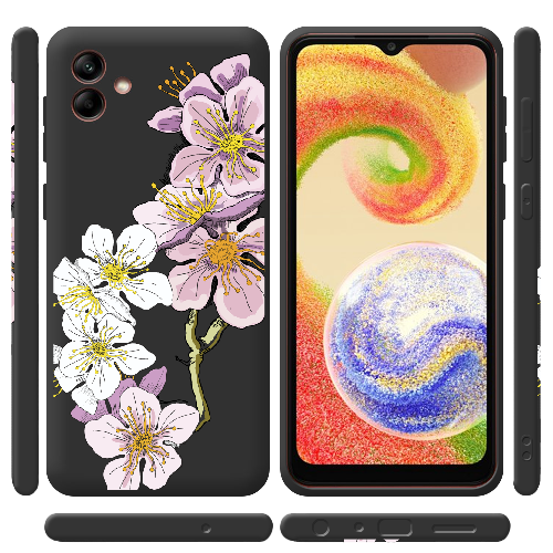 Чехол BoxFace Samsung Galaxy A04e (A042) Cherry Blossom