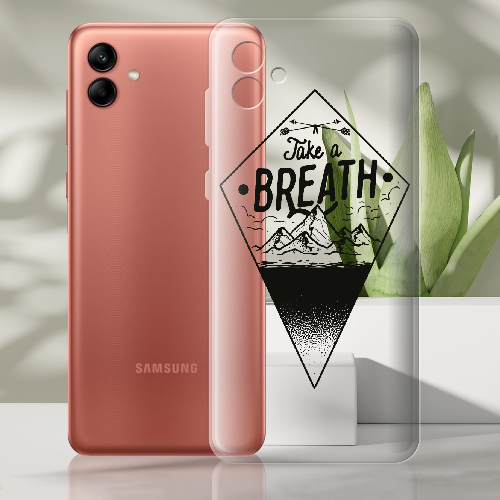 Чехол BoxFace Samsung Galaxy A04e (A042) Take a Breath