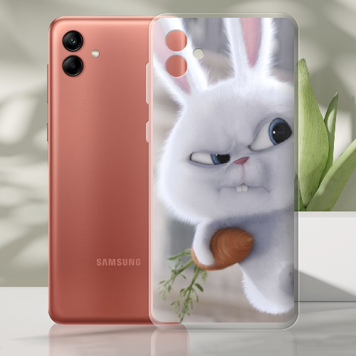 Чехол BoxFace Samsung Galaxy A04e (A042) Rabbit Snowball