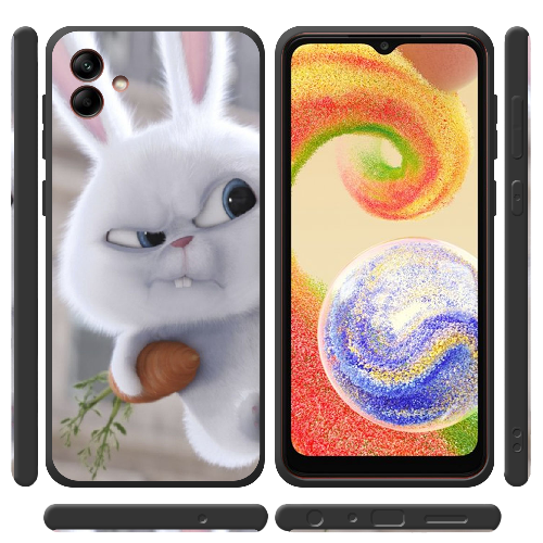 Чехол BoxFace Samsung Galaxy A04e (A042) Rabbit Snowball