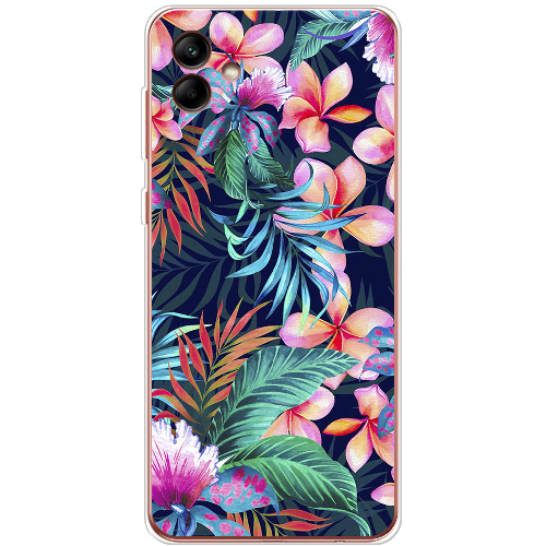 Чехол BoxFace Samsung Galaxy A04e (A042) flowers in the tropics