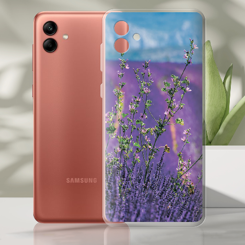 Чехол BoxFace Samsung Galaxy A04e (A042) Lavender Field