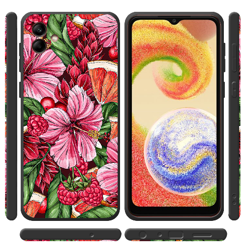 Чехол BoxFace Samsung Galaxy A04e (A042) Tropical Flowers