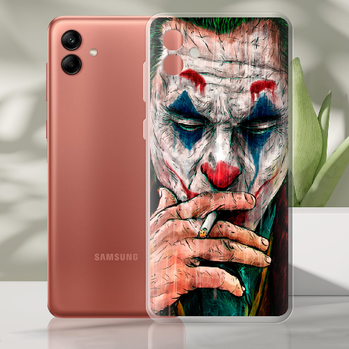 Чехол BoxFace Samsung Galaxy A04e (A042) Joker Smoking