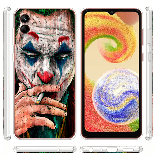 Чехол BoxFace Samsung Galaxy A04e (A042) Joker Smoking