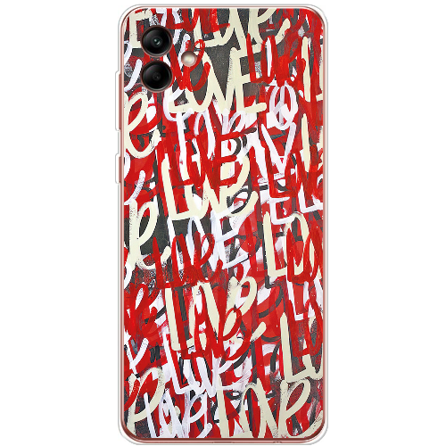 Чехол BoxFace Samsung Galaxy A04e (A042) Love Graffiti