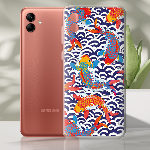 Чехол BoxFace Samsung Galaxy A04e (A042) Koi Fish