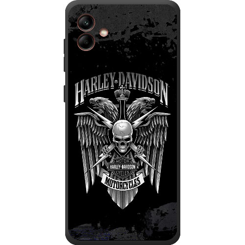 Чехол BoxFace Samsung Galaxy A04e (A042) Harley Davidson skull and eagles