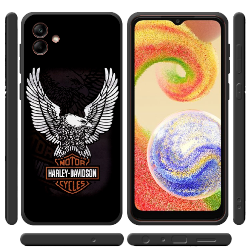 Чехол BoxFace Samsung Galaxy A04e (A042) Harley Davidson and eagle