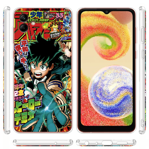 Чехол BoxFace Samsung Galaxy A04e (A042) My Hero Academia