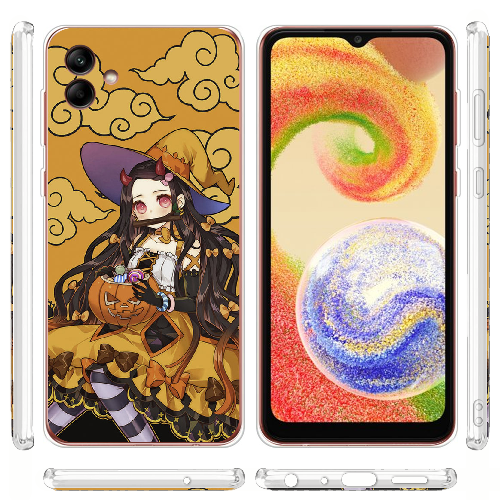 Чехол BoxFace Samsung Galaxy A04e (A042) Kamado Nezuko Halloween