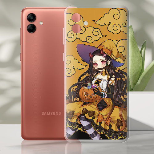 Чехол BoxFace Samsung Galaxy A04e (A042) Kamado Nezuko Halloween