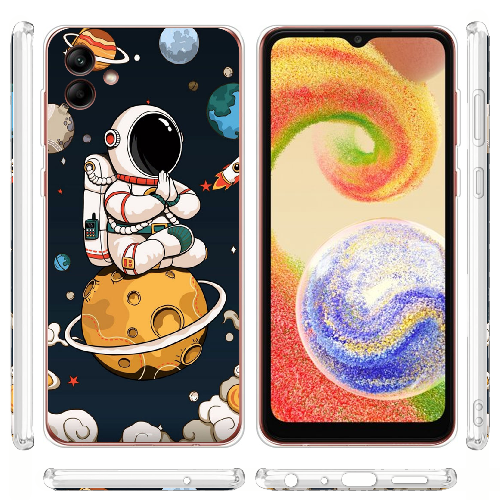 Чехол BoxFace Samsung Galaxy A04e (A042) Astronaut