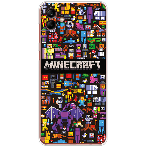 Чехол BoxFace Samsung Galaxy A04e (A042) Minecraft Mobbery