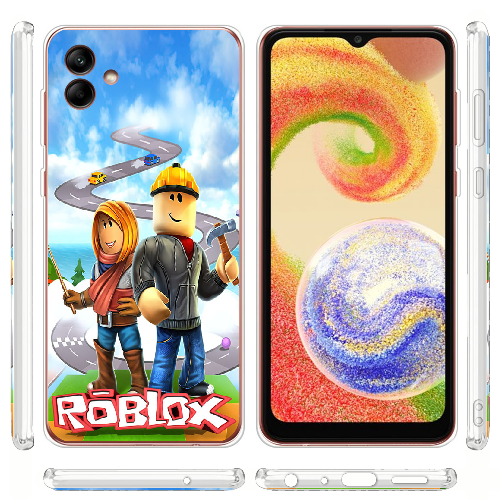 Чехол BoxFace Samsung Galaxy A04e (A042) Roblox Білдерман