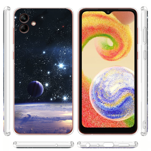 Чехол BoxFace Samsung Galaxy A04e (A042) Space Landscape