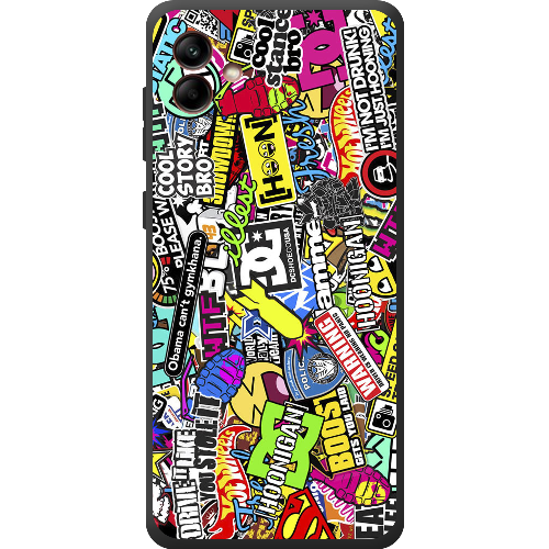 Чехол BoxFace Samsung Galaxy A04e (A042) Multicolored Inscriptions