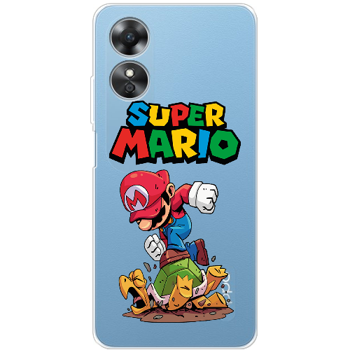 Чехол Boxface OPPO A17 Super Mario