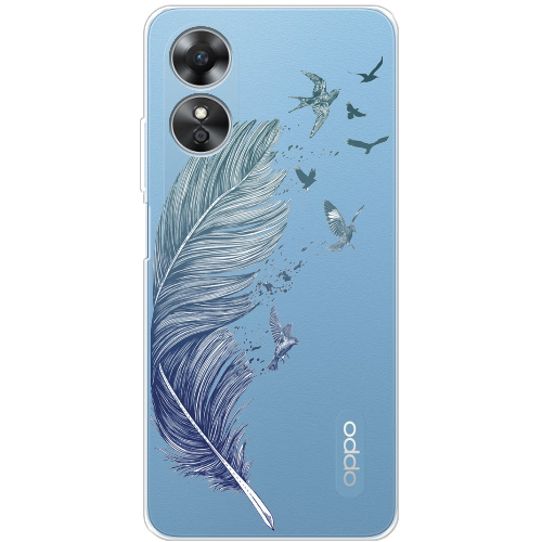 Чехол Boxface OPPO A17 Feather