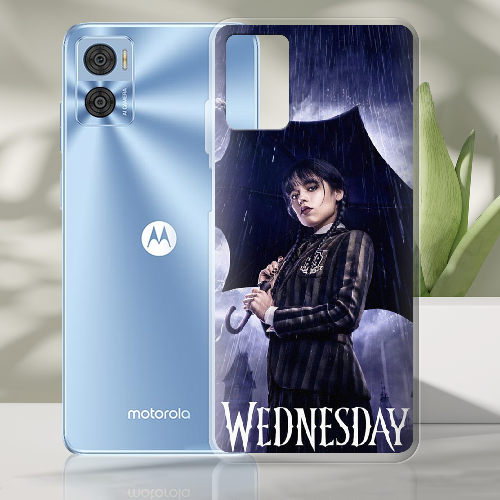 Чехол BoxFace Motorola E22/E22i Wednesday Addams