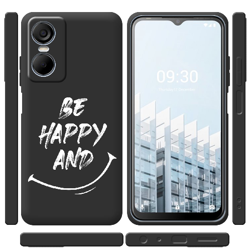 Чехол BoxFace Tecno Pop 6 Pro be happy and