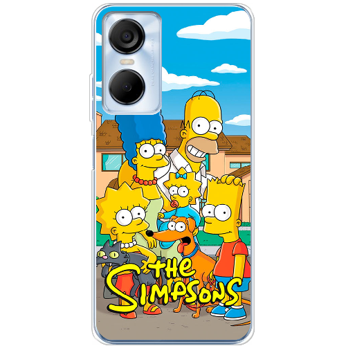 Чехол BoxFace Tecno Pop 6 Pro the simpsons