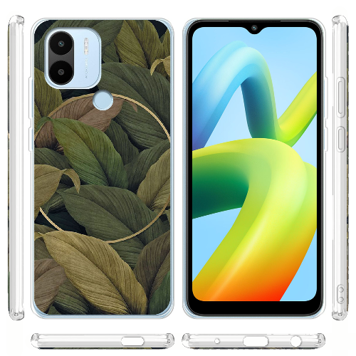 Чехол BoxFace Xiaomi Redmi A1 Plus Green Leaf