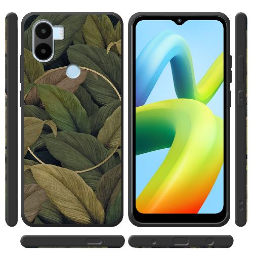 Чехол BoxFace Xiaomi Redmi A1 Plus Green Leaf