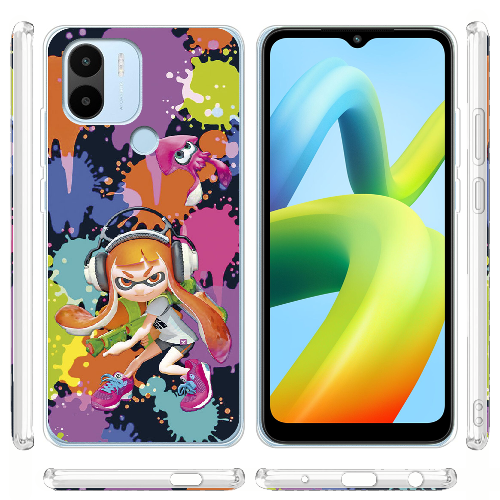 Чехол BoxFace Xiaomi Redmi A1 Plus Splatoon Inklings