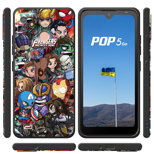 Чехол BoxFace Tecno Pop 5 GO Avengers Infinity War