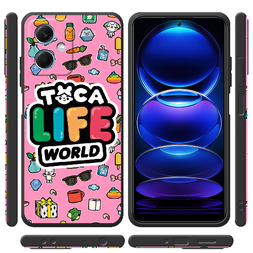 Чехол BoxFace Xiaomi Redmi Note 12 (China) Toca Boca Life World