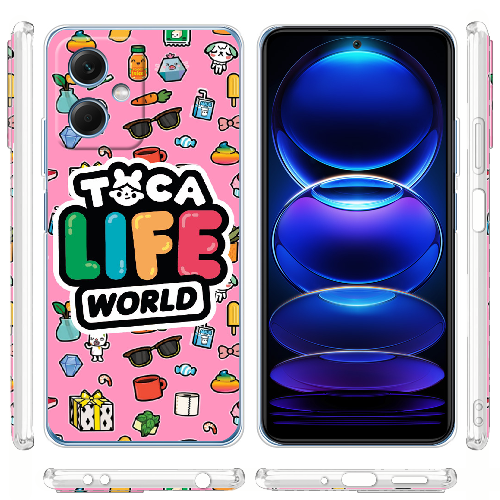 Чехол BoxFace Xiaomi Redmi Note 12 (China) Toca Boca Life World