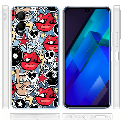 Чехол BoxFace Infinix Note 12 (G96) Rock Graffiti