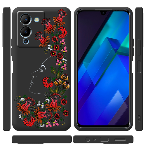 Чехол BoxFace Infinix Note 12 (G96) 3D Ukrainian Muse