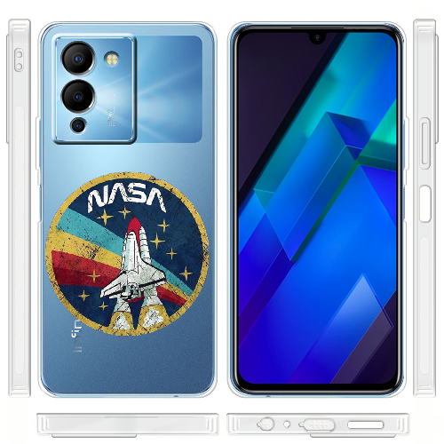 Чехол BoxFace Infinix Note 12 (G96) Space Shuttle NASA